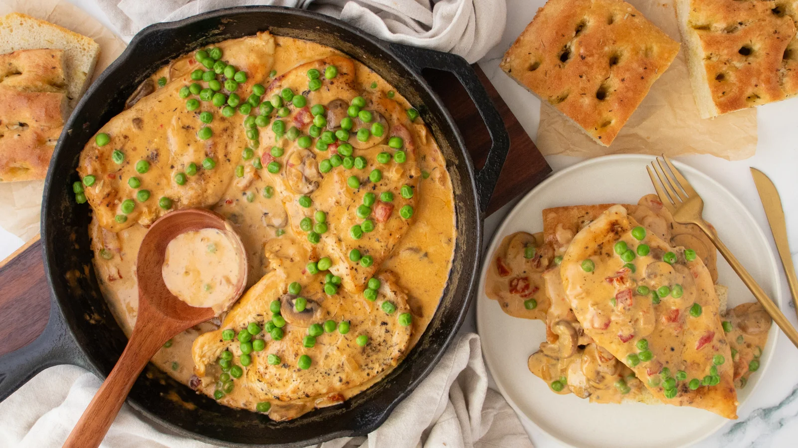 Revamped Chicken A La King: A Flavorful Italian-Inspired Update on a Classic Dish