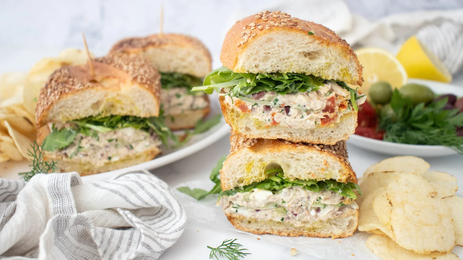 Revitalize Your Tuna Sandwich with This Mediterranean-Style Recipe