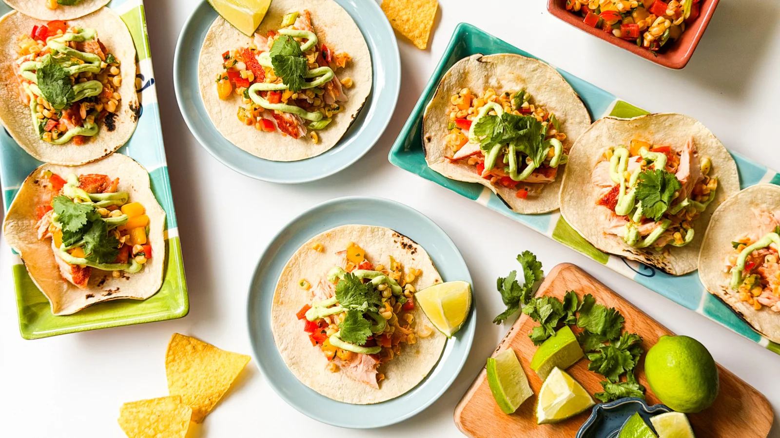 Savor Summer with Slow-Baked Salmon Tacos and Mango-Corn Salsa