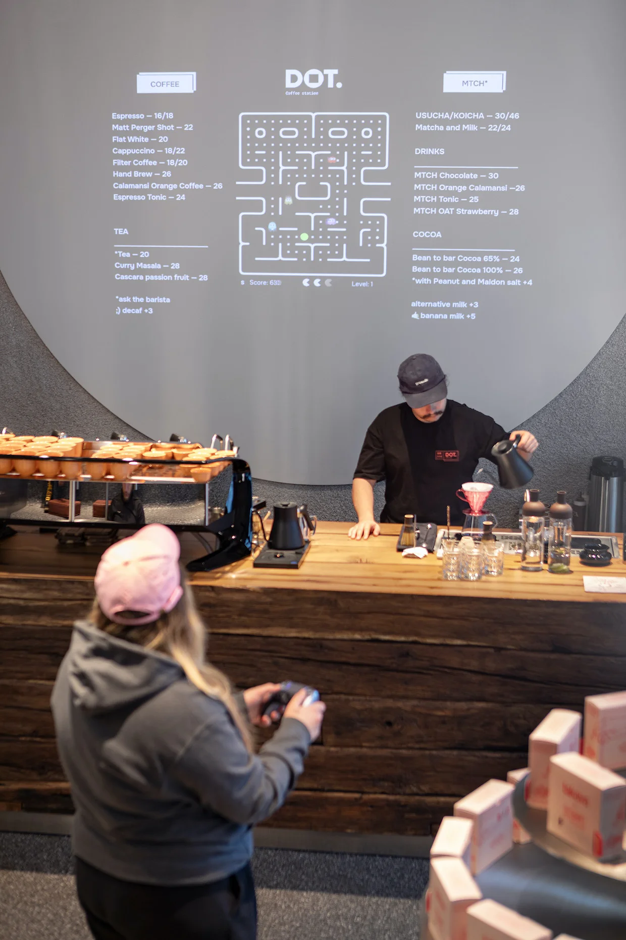 DOT. Coffee and Matcha Warsaw Interior 4