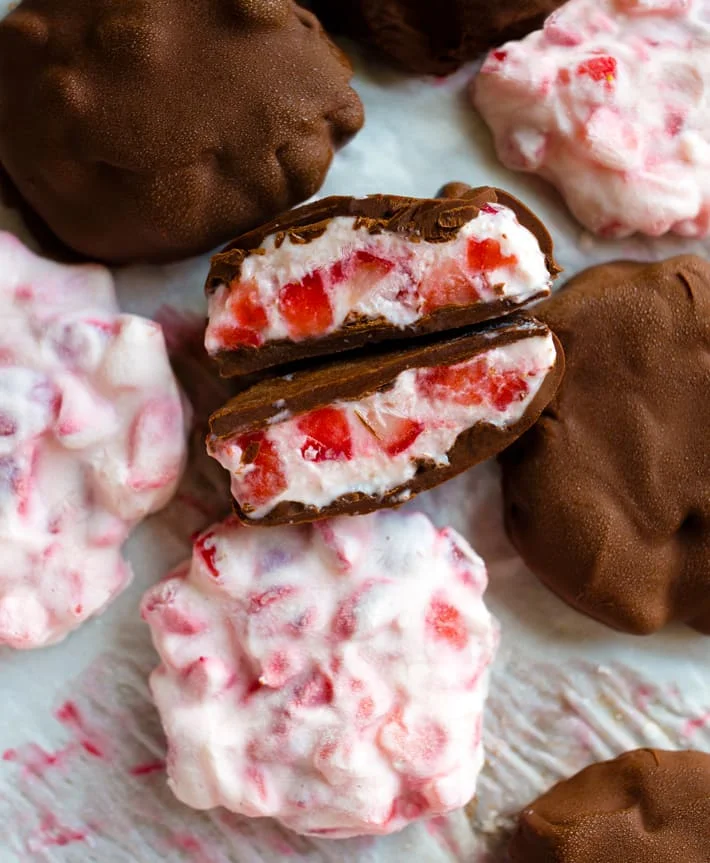Deliciously Healthy Chocolate Strawberry Yogurt Clusters Recipe